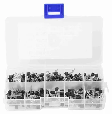 Transistor-Sortiment BC327-BC558, 200 Stück, TO-92, NPN/PNP