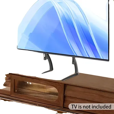 Produktbild von TV-Ständer, höhenverstellbar, stabiles Design, platzsparend