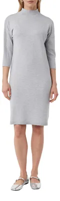 Produktbild von COMMA Kurzes Strickkleid aus Viskosemix mit überschnittenen Schultern