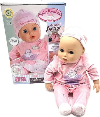 Zdjęcie produktu dla Baby Annabell Active 43cm miękka lalka Funkcje Dla dzieci od 3 lat 709900