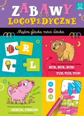 Image de Zabawy Logopedyczne Przedszkolaka. Mądra Główka Mówi Słówka