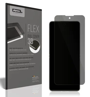 Produktbild von Full Cover Privacy Blickschutzfolie für Nubia Flip 5G Folie Anti-Shock