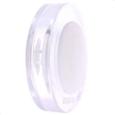 Produktbild von WAGNER Türstopper SCREW OR GLUE / Schrauben oder Kleben - Ø 40 x 10 mm, Kunststoff transparent, Kautschuk weiß - 15522611