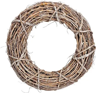 Produktbild von Kranz aus Ulmenzweige Natur (H) 7cm Ø33cm
