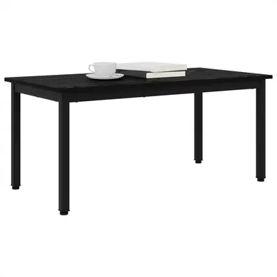 Produktbild von Couchtisch Schwarz Eichen-Optik 100 x 50 x 45 cm Holzwerkstoff