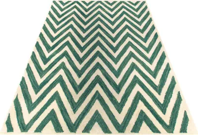 Zdjęcie produktu dla Ziggy ivory/turquise (153x244 cm)