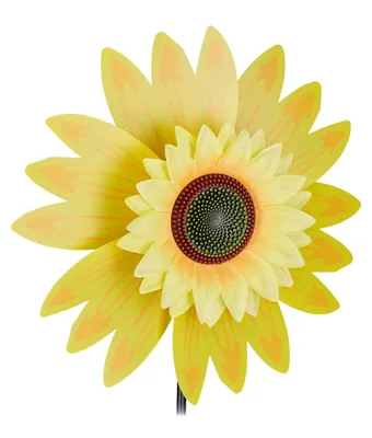 Windspiel Sonnenblume 70 cm gelb für Garten Balkon