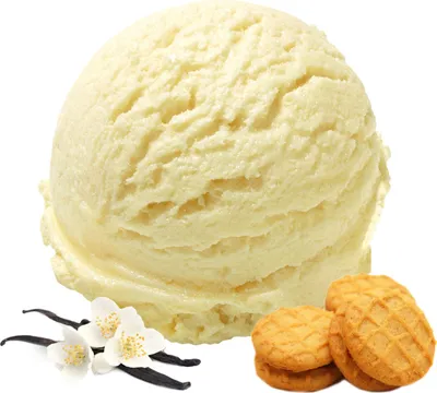 Produktbild von Vanille Keks Cookie Speiseeis Pulver 333 g
