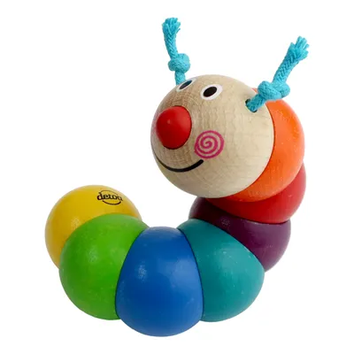 Imagen del producto de Housenka, té para colorear, de madera, 13 cm, en tarjeta, apta para mayores de 6 meses