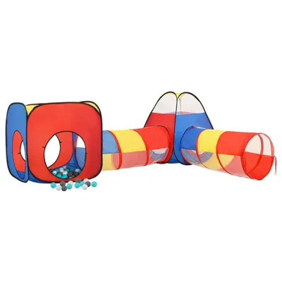Immagine prodotto di vidaXL Tenda da gioco con 250 palline Multicolore 190x264x90 cm