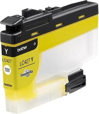 Zdjęcie produktu dla Wkład atramentowy LC427Y - BROTHER - Żółty - 1500 stron - Do Brother MFC-J6955DW, MFC-J6957DW, MFC-J5955DW i HL-J6010DW