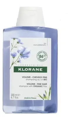 Produktbild von Klorane Shampoo with Flax Fiber, Frauen, Nicht-professionell, Shampoo, 400 ml, Volumengebend, EATER(AQUA). SODIUM LAURETH SULFATE. SODIUM COCOAMPHOACETATE. CETEARETH-60 MYRISTYL GLYCOL. SODIUM...