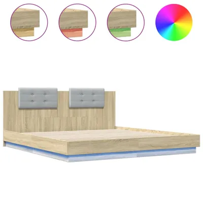Produktbild von VidaXL 3209998, Eiche, 163 cm, 2,03 m, 84 cm, 1600 x 2000 mm, 1 Stück(e)