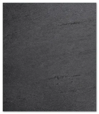 Produktbild von Wallario Herdabdeckplatte aus Glas, Größe 52 x 60 cm 1-teilig, Motiv Schwarze Schiefertafel Optik - Steintafel