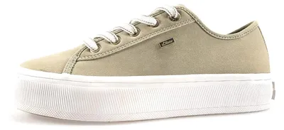 Image de Chaussures pour hommes s.Oliver, chaussures à lacets, baskets de sport basses, couleur verte, style décontracté