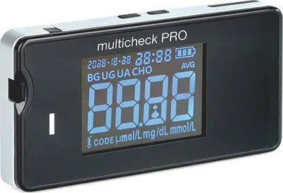 Produktbild von C3 520 Lifetouch Multicheck PRO Měření glukózy, kyseliny močové a cholesterolu v krvi