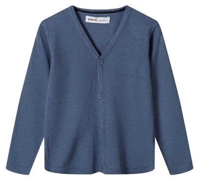 Produktbild von Minoti - Strickjacke für Jungen, Knopf MN469 (146-152) (Blau)