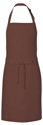 Image de Link Kitchen Wear - Tablier, couleur unie LT5929 (taille unique) (marron)