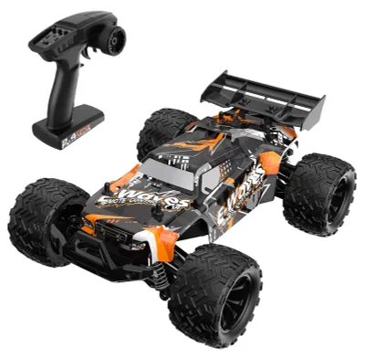 Obrázek produktu pro Dálkově ovládané auto 1/14 2,4 GHz 45 km / h Terénní terénní vozy 4WD Střídavý motor Climbing Car Dárky v plném měřítku pro děti Dospělí