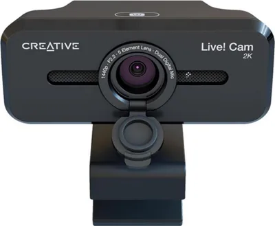 Image de Creative Webcam Sync V32K Qhd Noir/Noir