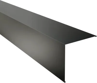 Produktbild von PRECIT Aussenecke 90° für Wand Tiefschwarz RAL 9005 2000 mm x 195 mm x 195 mm x 0,5 mm