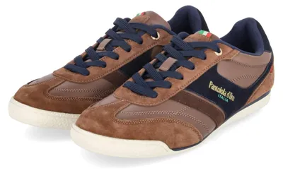 Productafbeelding van Pantofola d'oro heren lage sneaker ALBA LIRI, bruin, synthetisch materiaal, maat: 43