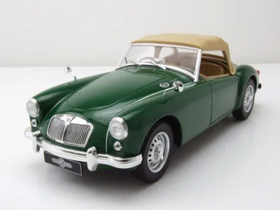 Produktbild von Triple9 1800165 MGA Twin Cam MKI Cabrio geschlossen RHD 1959 grün 1:18