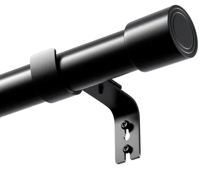 Imagen del producto de Omgoods - Barra para cortinas, color - Ajustable - Sin necesidad de taladrar - Telescópica - Alta capacidad de carga - 62-135 cm - Barra para cortinas