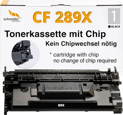 Produktbild von Fachgerecht aufbereitet für HP 89X CF289X [Mit Wiederverwendeten Original-Chip]