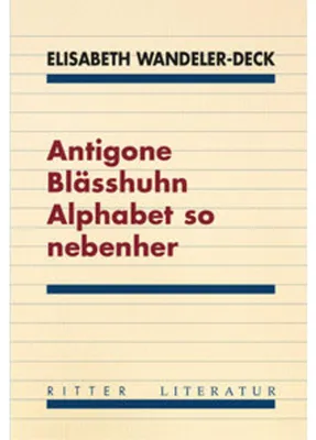 Immagine prodotto di Antigone Blässhuhn Alphabet so nebenher