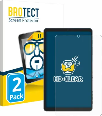 Produktbild von 2x Für Chuwi AuPad Mini Schutzfolie BROTECT Displayschutz Display Schutz Folie Klar Transparent