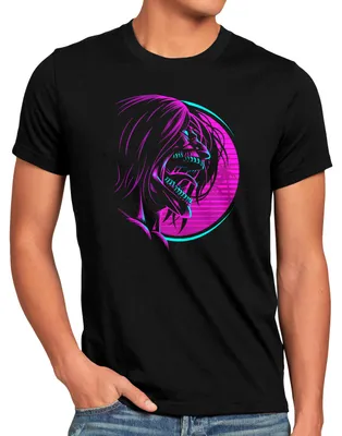 Produktbild von A.N.T. Eren Rage Herren T-Shirt attack anime japan manga on titan aot