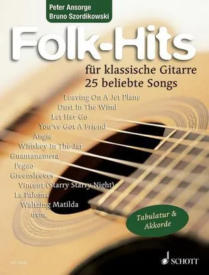 Produktbild von Folk-Hits für Gitarre