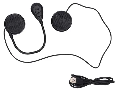 Productafbeelding van Bluetooth-headset voor motorhelm, met automatische antwoordfunctie, muziekweergave, bediening van telefoongesprekken, motorhelm-oortelefoon