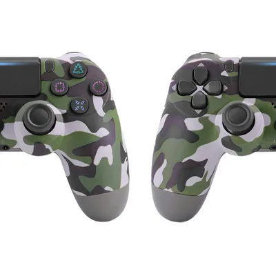 Produktbild von Wireless Controller für PS4 DUALSHOCK 4 Playstation 4  Camouflage grün