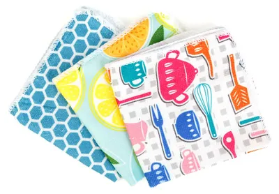 Obrázek produktu pro Mikrovláknový hadřík – 30 x 30 cm – vícebarevný – 3 kusy v balení