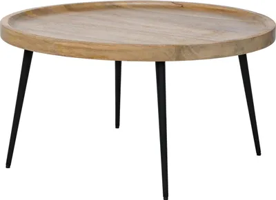 Produktbild von home24 Couchtisch - Mango / Schwarz