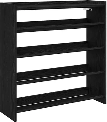 Obrázek produktu pro vidaXL Stojan na boty černý 80x25x81 cm materiál na bázi dřeva
