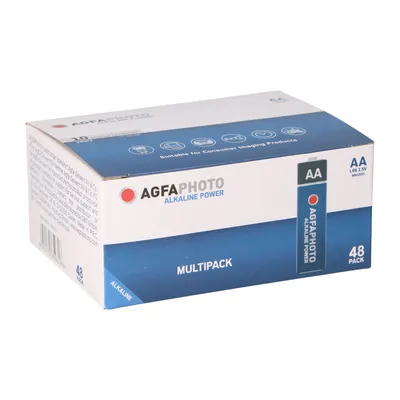 Zdjęcie produktu dla AgfaPhoto Batterie Alkaline Power -AA  LR06 Mignon     48St.