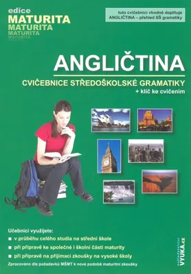 Zdjęcie produktu dla Angličtina – Cvičebnice středoškolské gramatiky (Navrátilová Helena)