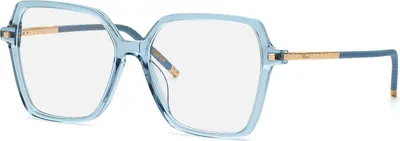 Obrázok produktu pre Chopard VCH348M 06NA BLU TRASPARENTE 55/15/135 – dámske okuliare