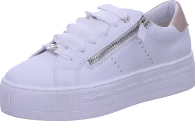 Image de Tom Tailor Chaussures à lacets pour femmes Blanc Loisirs, Taille:38 EU