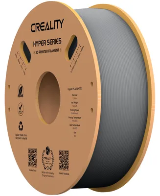 Immagine prodotto di Creality 3D 3301010340. Materiale di stampa: Acido polilattico (PLA), Colori di stampa: Grigio, Compatibilità del marchio: Creality 3D. Peso