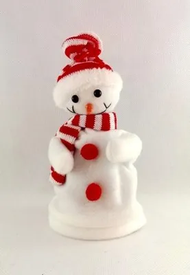 Zdjęcie produktu dla bałwanek tańczący z muzyką 18cm | MJ7084