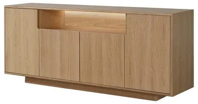 Produktbild von home24 Sideboard - Eiche Teilmassiv - Eiche