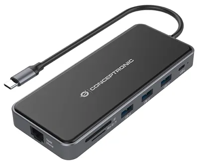 Obrázek produktu pro Conceptronic DONN15G - Dockingstation - USB-C 3.2 Gen 1