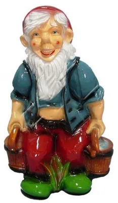 Produktbild von Design Zwerg Figur Garten Statue Skulptur Figuren Skulpturen Dekoration Deko Neu