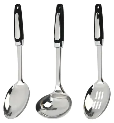 Immagine prodotto di Set di 3 utensili da cucina - Manico resistente al calore