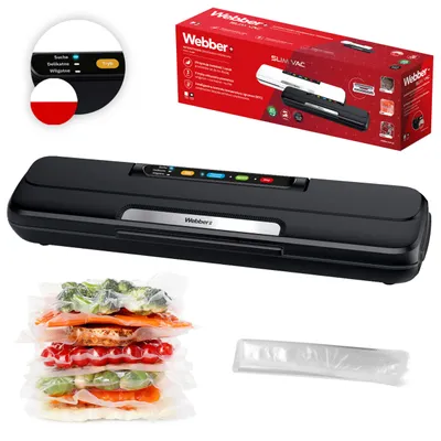 Produktbild von Vakuumiergerät für Lebensmittel, 110 W, Zubehör, schwarz