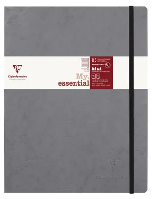Image de Clairefontaine AgeBag NH 19 x 25, 96 feuilles, lin ivoire